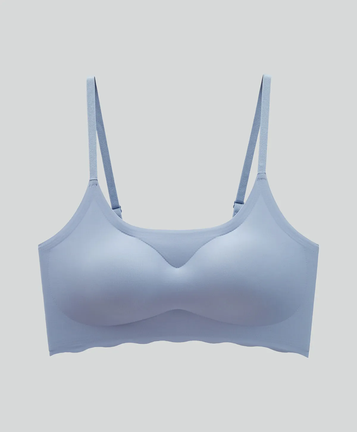 Slip On Seam Free Adjustable Straps Bralette 202-2931V