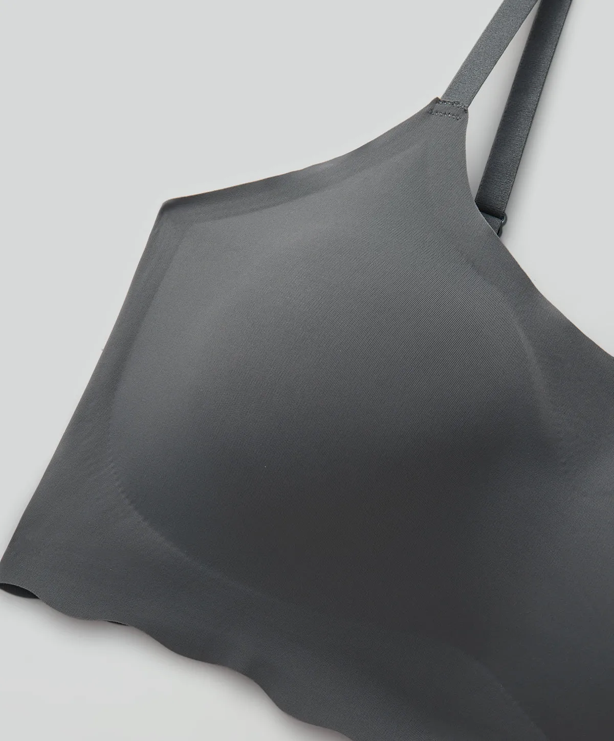 Slip On Seam Free Adjustable Straps Bralette 202-2931V