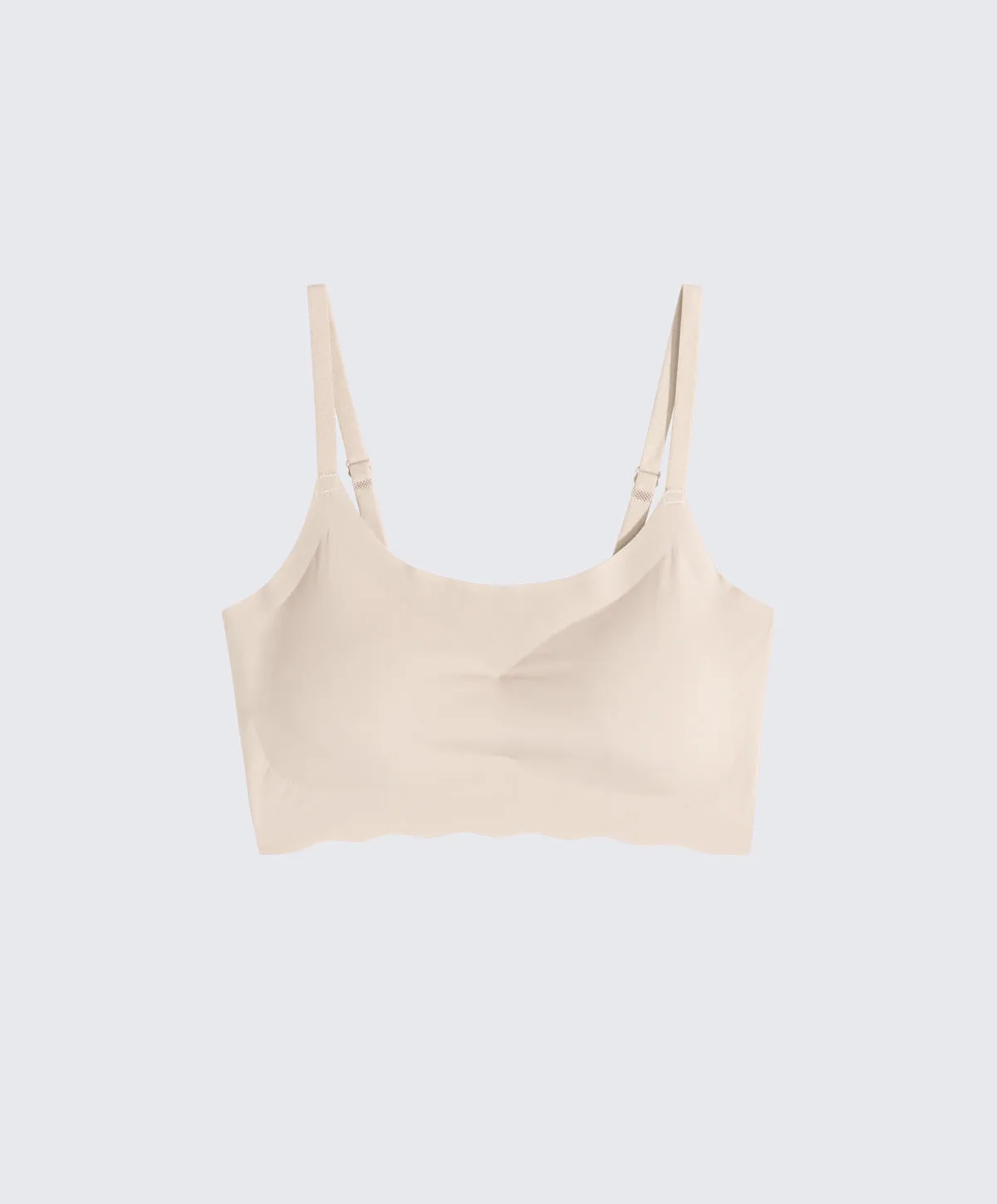 Slip On Seam Free Adjustable Straps Bralette 202-2931V
