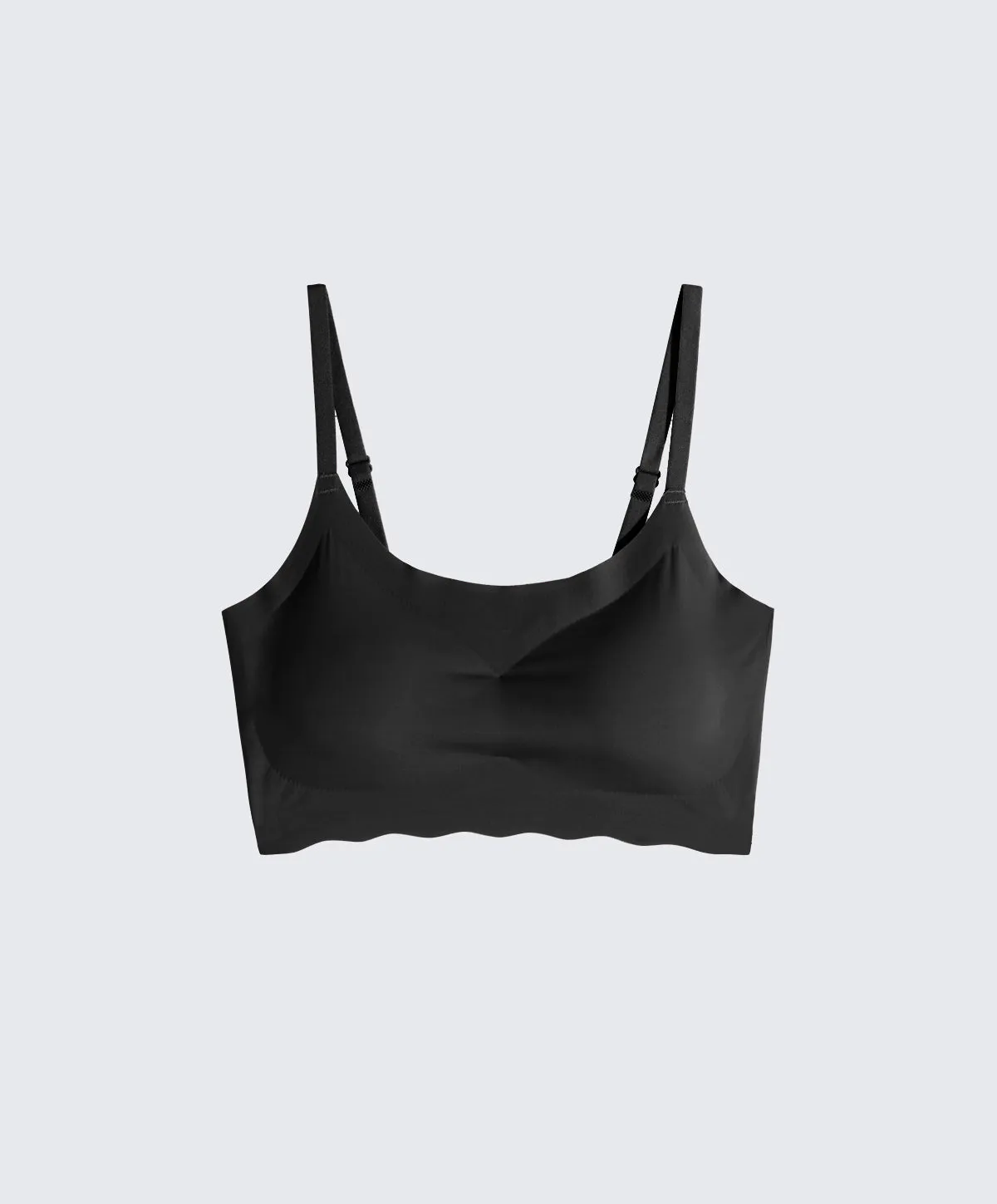 Slip On Seam Free Adjustable Straps Bralette 202-2931V