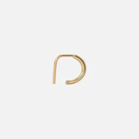 Small Demi Hoop Earring