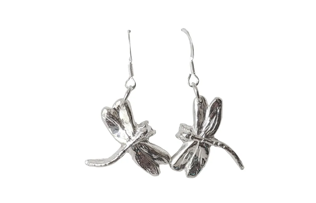 Sterling Silver Dragonfly  earrings