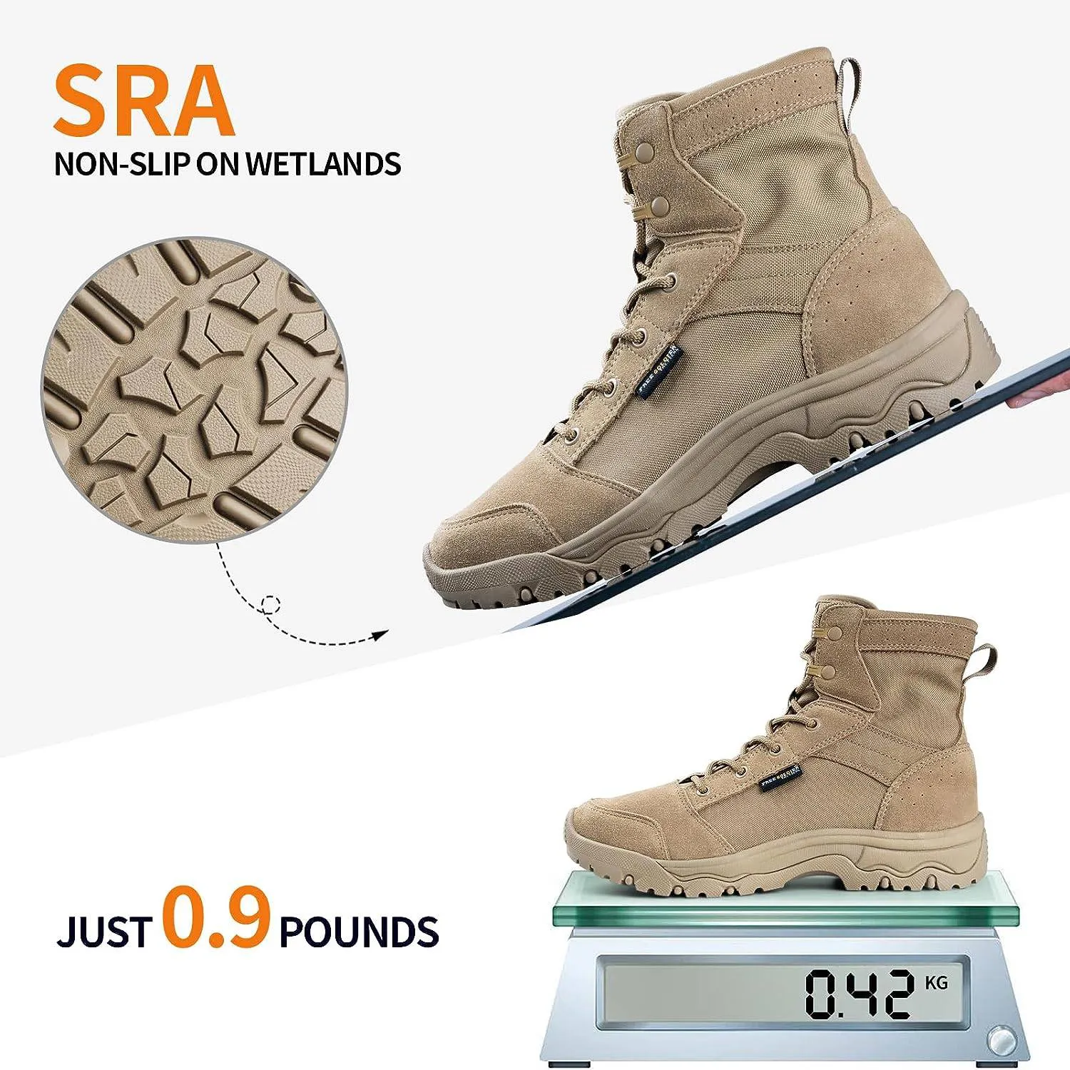 STORM I 6 Men’s Military Lightweight Tactical Boots