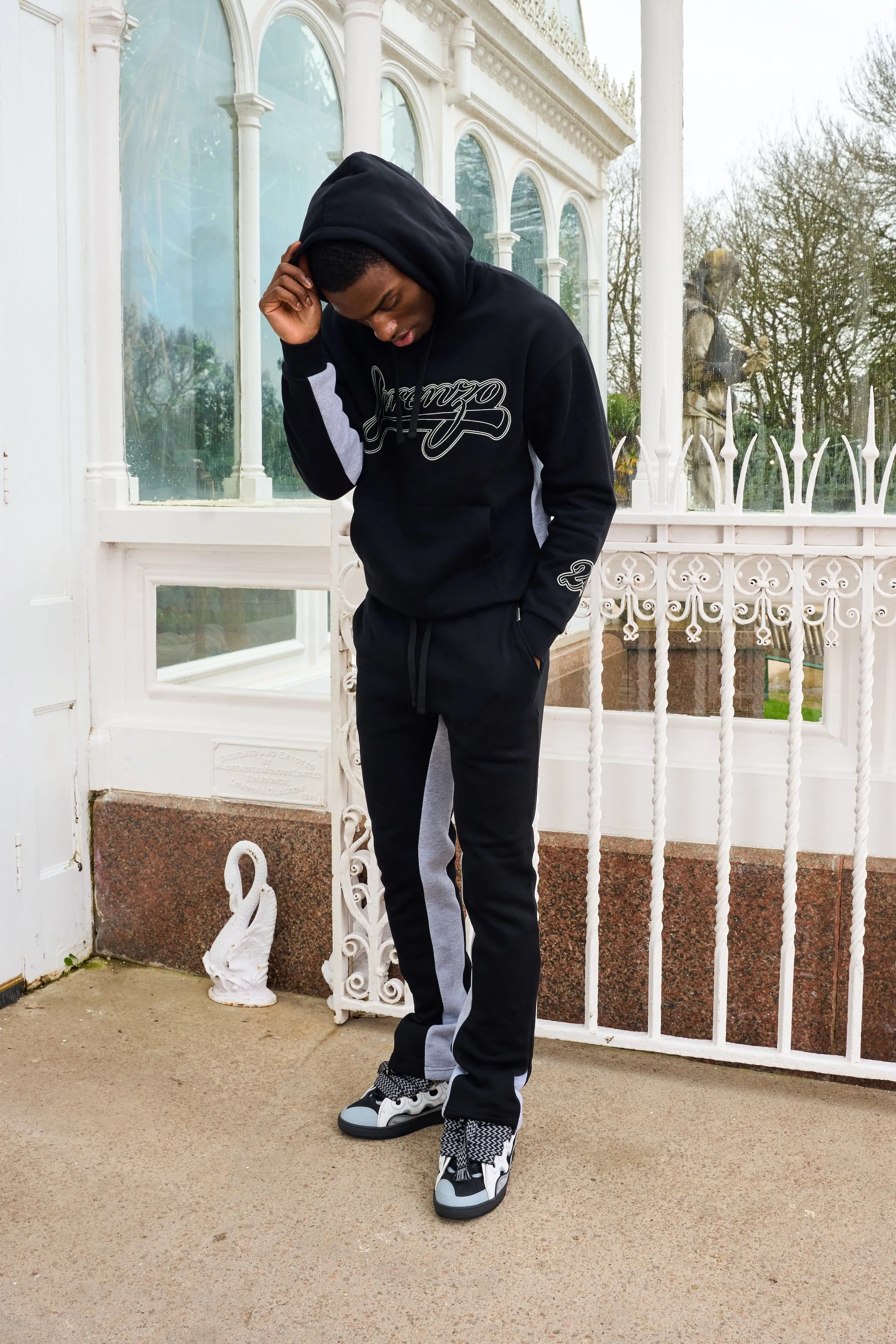 SWISH TRACKSUIT - BLACK/GREY