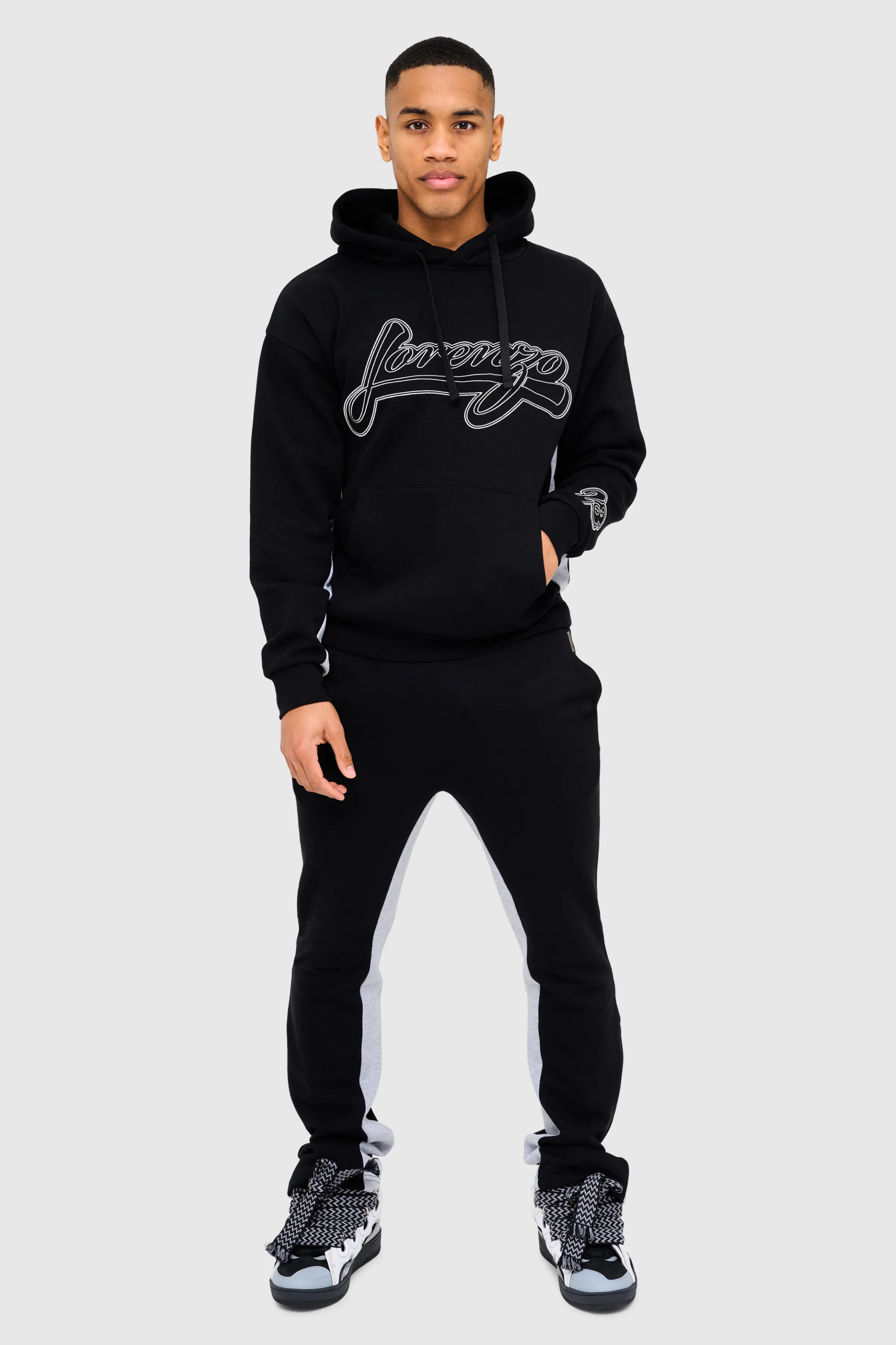 SWISH TRACKSUIT - BLACK/GREY