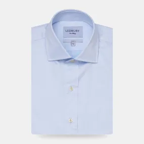 The Blue Fine Twill Spread Dress Shirt