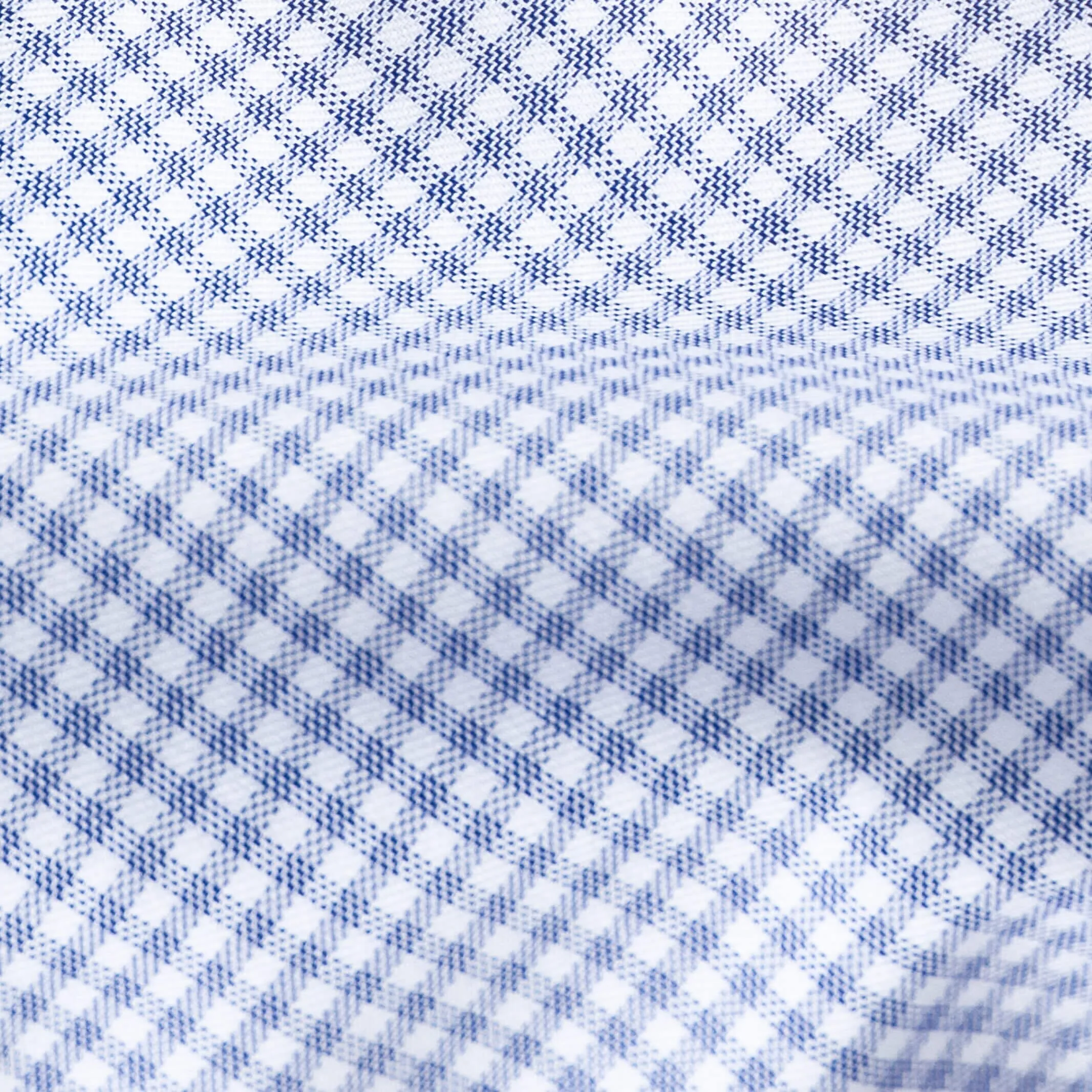 The Blue Glasper Check Custom Shirt