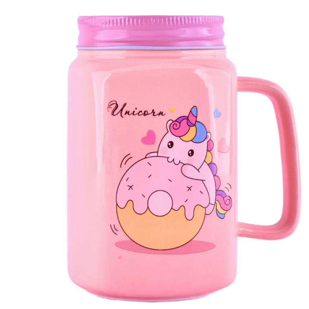 The Pink Unicorn Mason Jar For Your Magical Brews