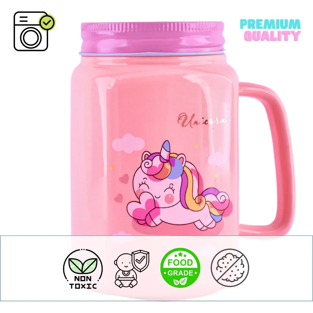 The Pink Unicorn Mason Jar For Your Magical Brews