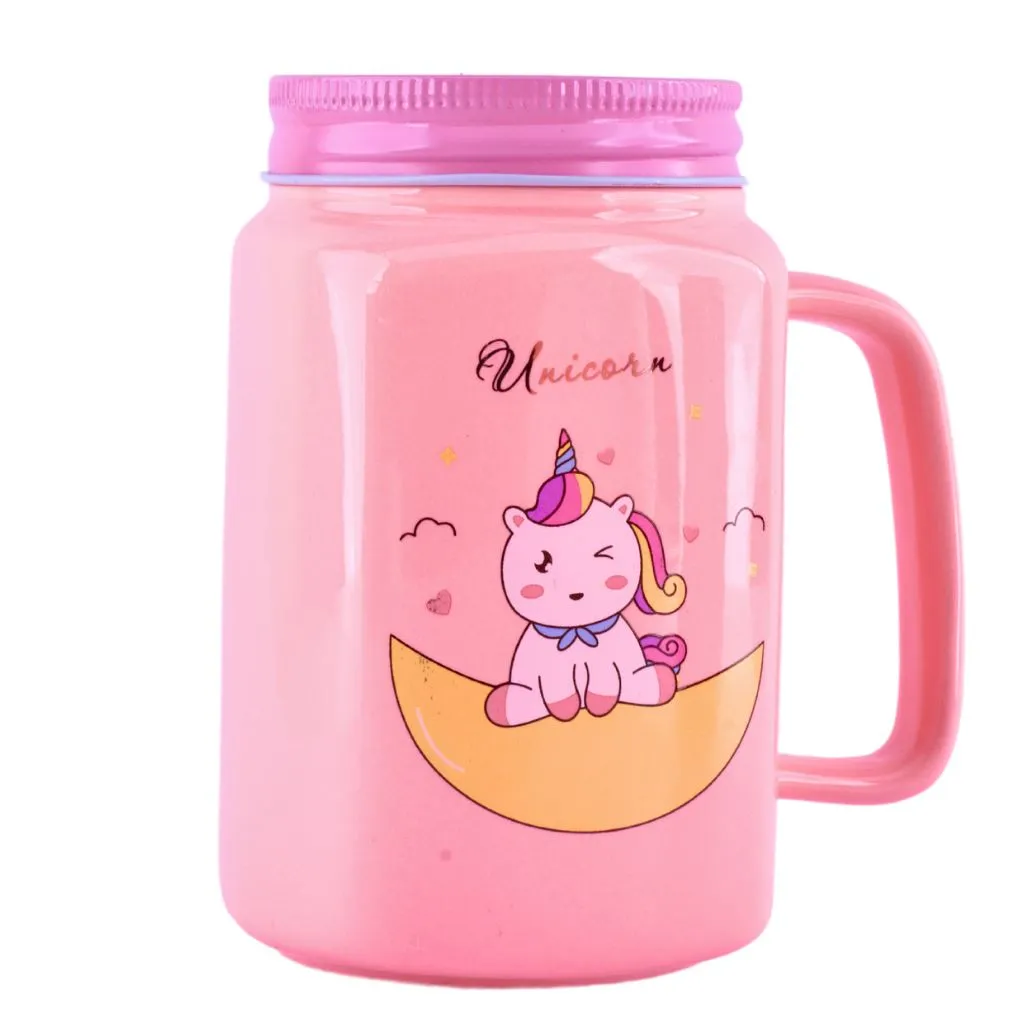 The Pink Unicorn Mason Jar For Your Magical Brews