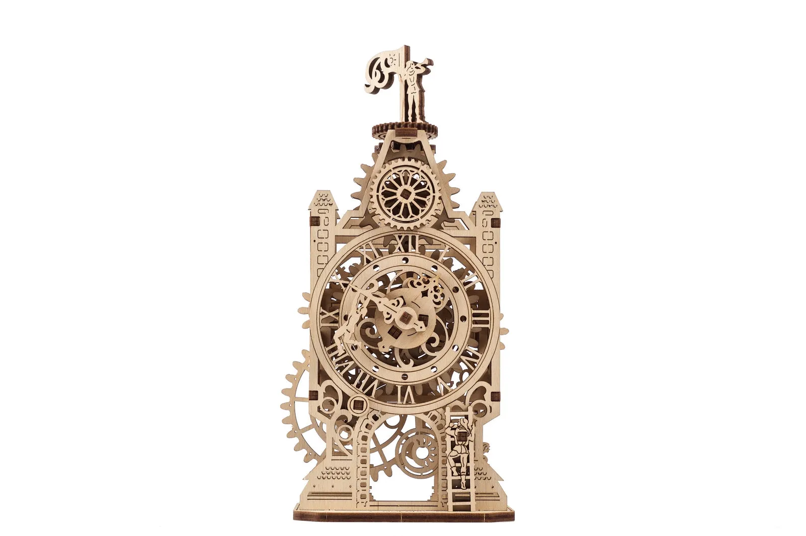 Ugears Old Clock Tower ★Mechanical 3D Puzzle Kit Model Toys Gift Present Birthday Xmas Christmas Kids Adults