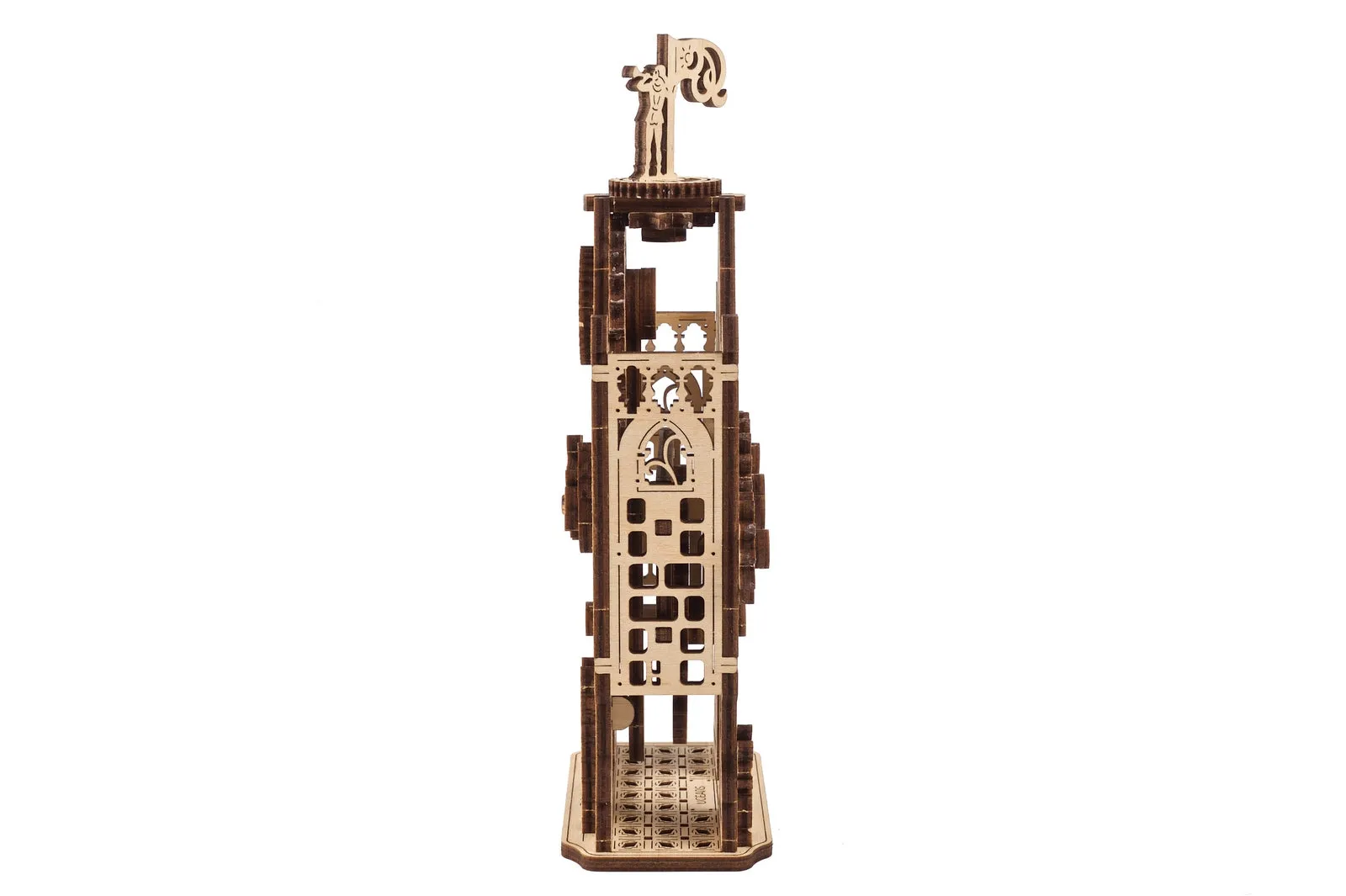 Ugears Old Clock Tower ★Mechanical 3D Puzzle Kit Model Toys Gift Present Birthday Xmas Christmas Kids Adults