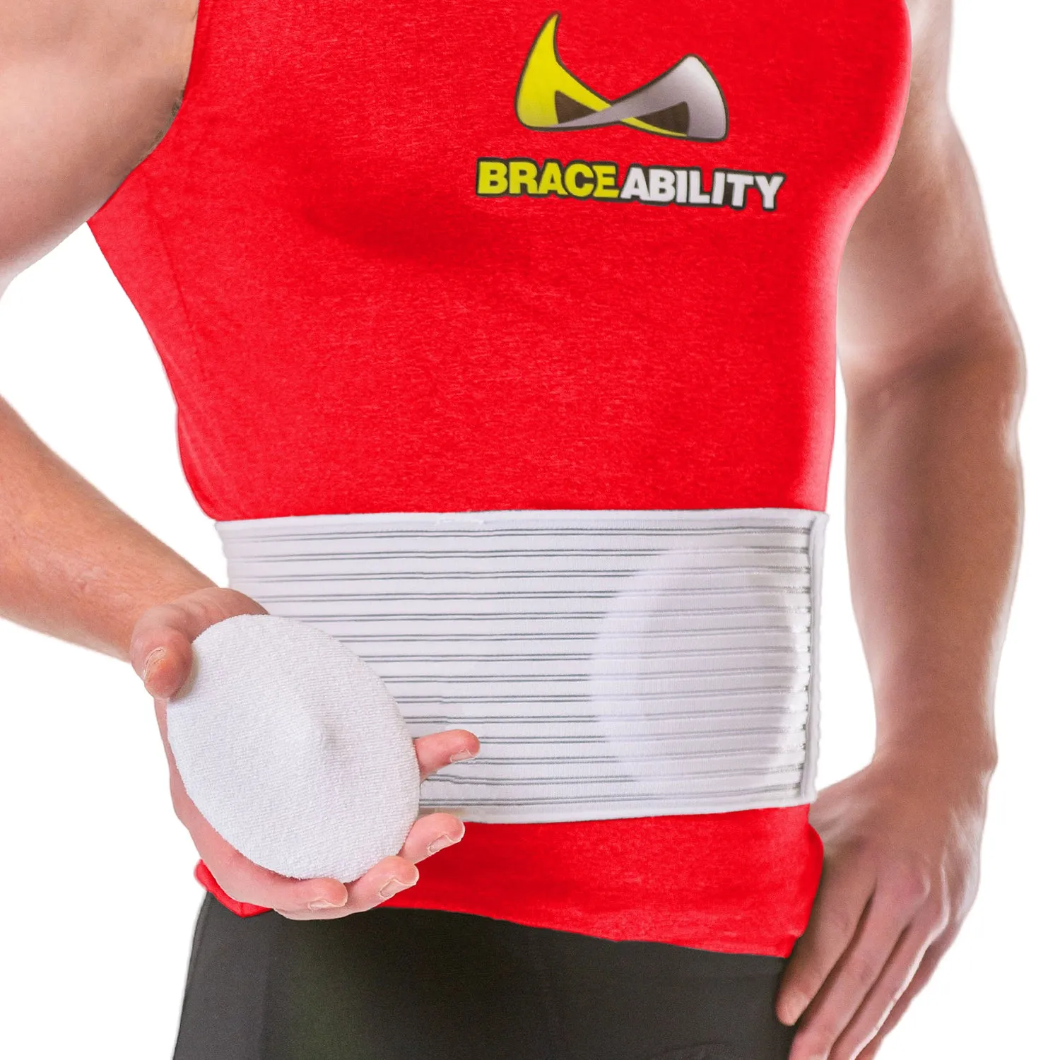 Umbilical & Abdominal Hernia Support Belt with Pad