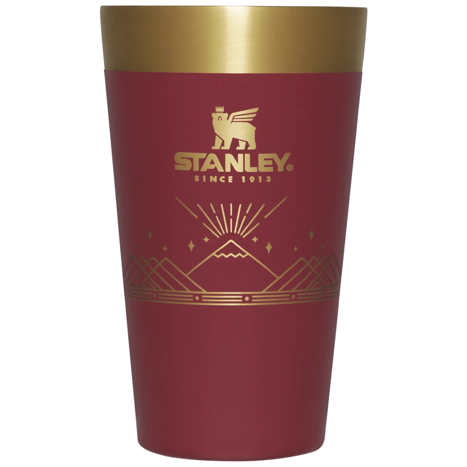 Winterscape Stacking Beer Pint | 16 OZ